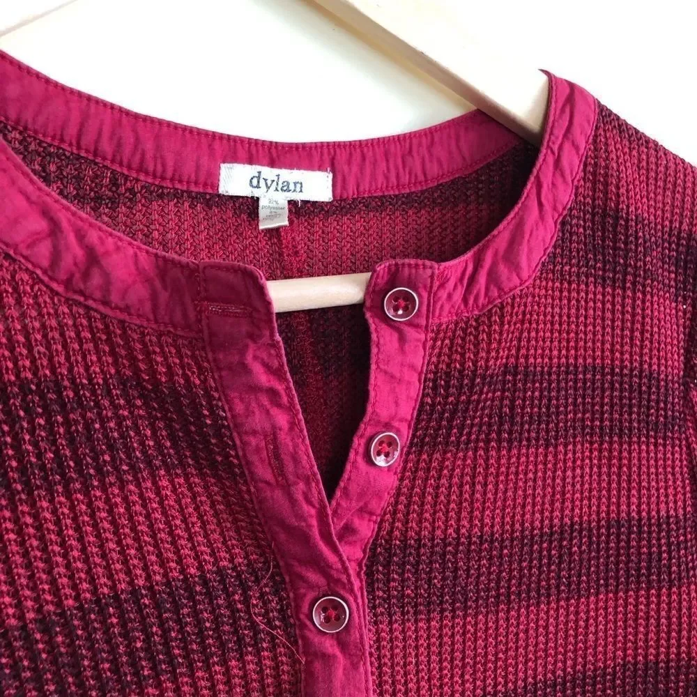 Dylan stripe Henley - Picture 6 of 9